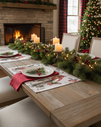 Merry Red Birds Textile Collection