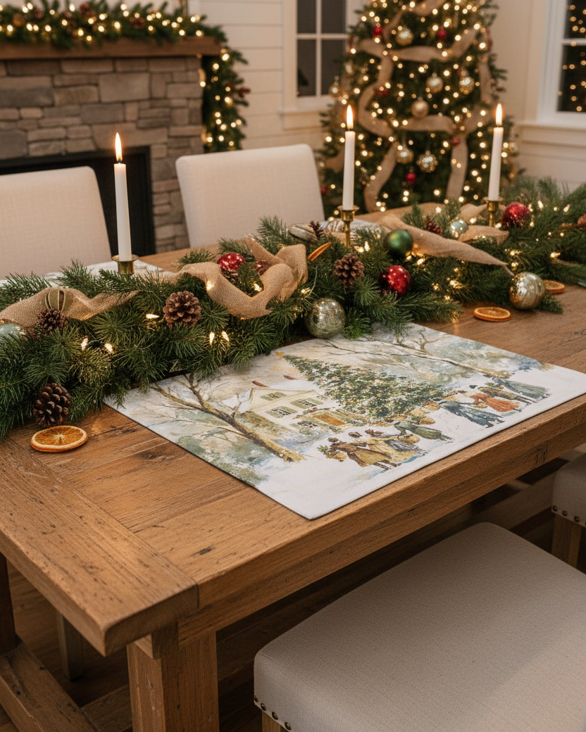 Winter In The Country Textile Collection