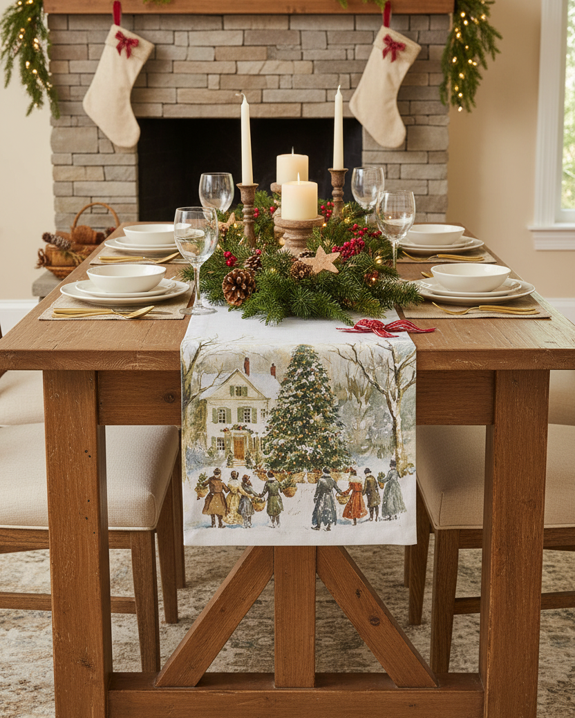 Winter In The Country Textile Collection