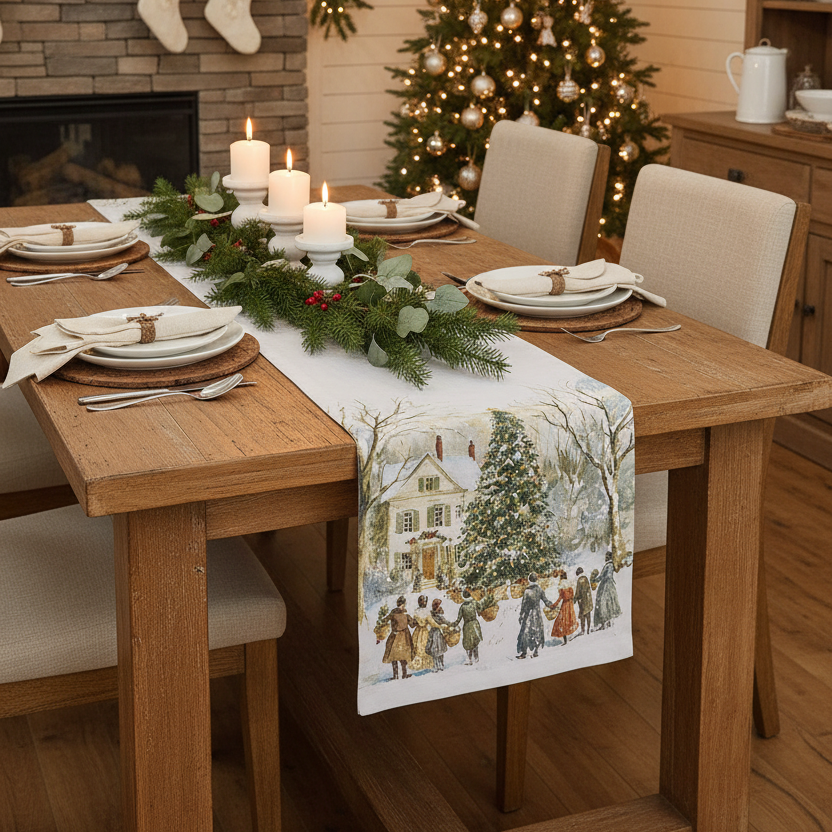 Winter In The Country Textile Collection