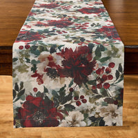 Merlot Camelias Textile Collection