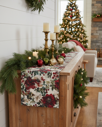 Merlot Camelias Textile Collection