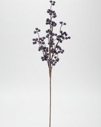 Slate Blue Berry Branch 25"H