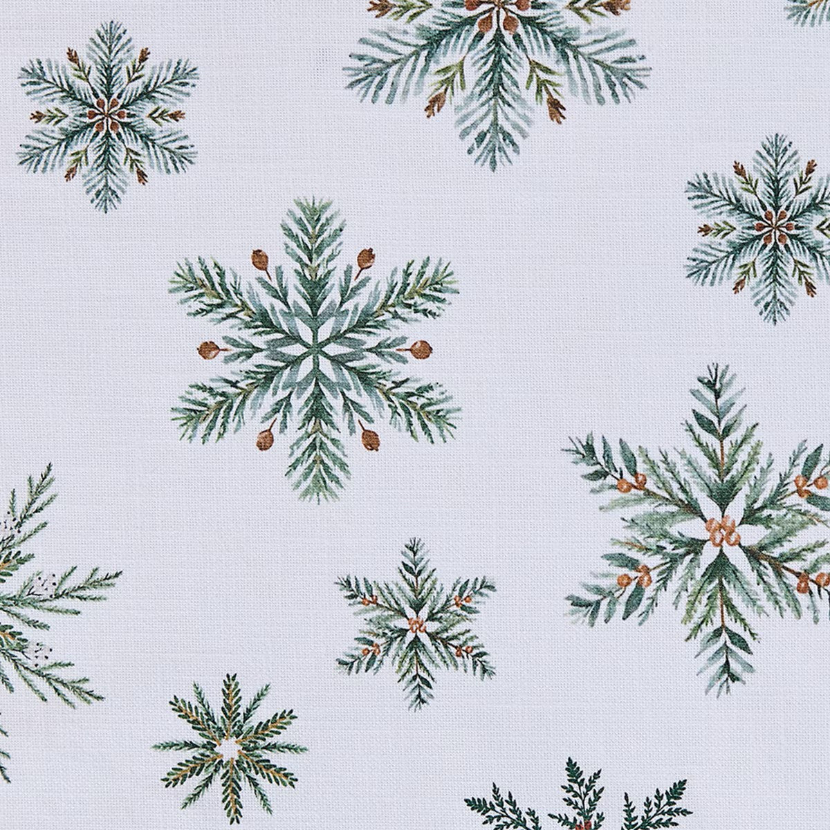 Williamsburg Holiday Snowfall Textile Collection