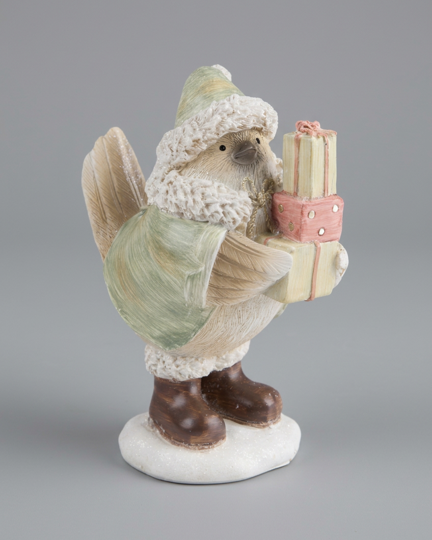 Christmas Bird With Boots