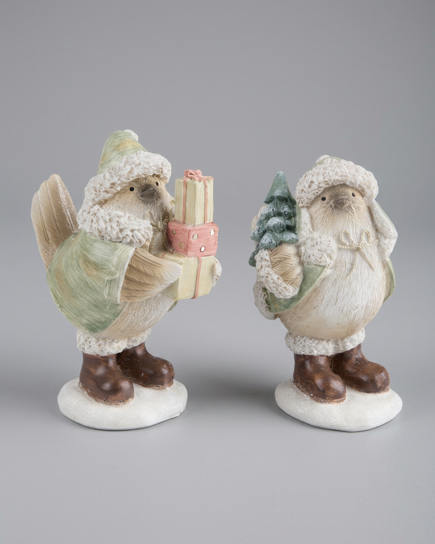 Christmas Bird With Boots