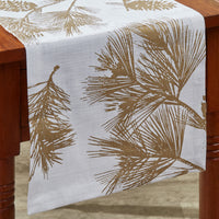 Gold Pinecone Textile Collection