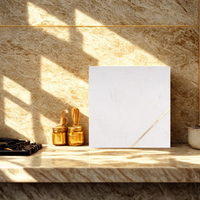 Elite Square Marble Serving Board Natural