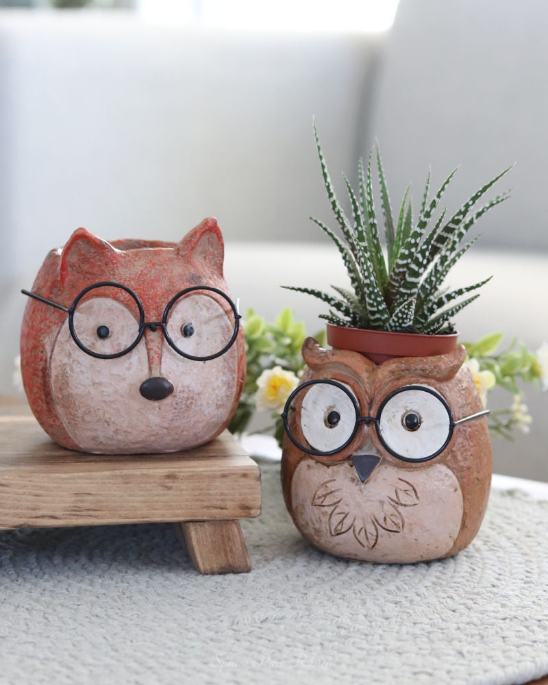 Animal Friends Drop Pot Planter