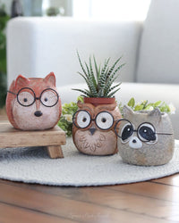 Animal Friends Drop Pot Planter