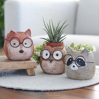 Animal Friends Drop Pot Planter