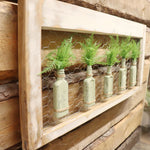 Antique Window With Bottles