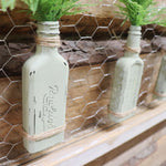 Antique Window With Bottles