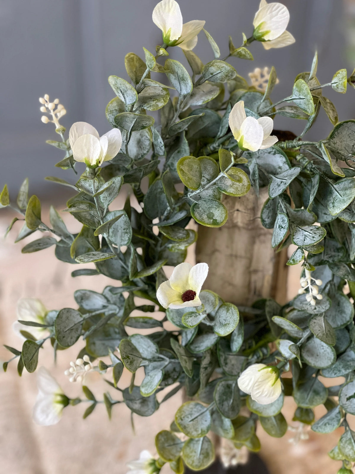 Folklore Florets Cream Greenery Collection