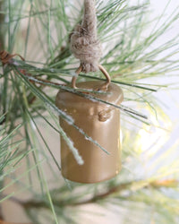 Handmade Mini Antique Bells Gold