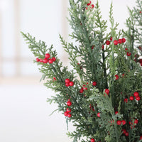 Pine Pepper Berry Real Touch Stem 24"