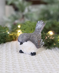 Winter Bird Figurine