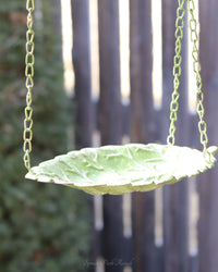 Metal Friendly Flock Hanging Bird Feeder