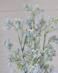 Blue Baby's Breath and White Berry Spray 26"