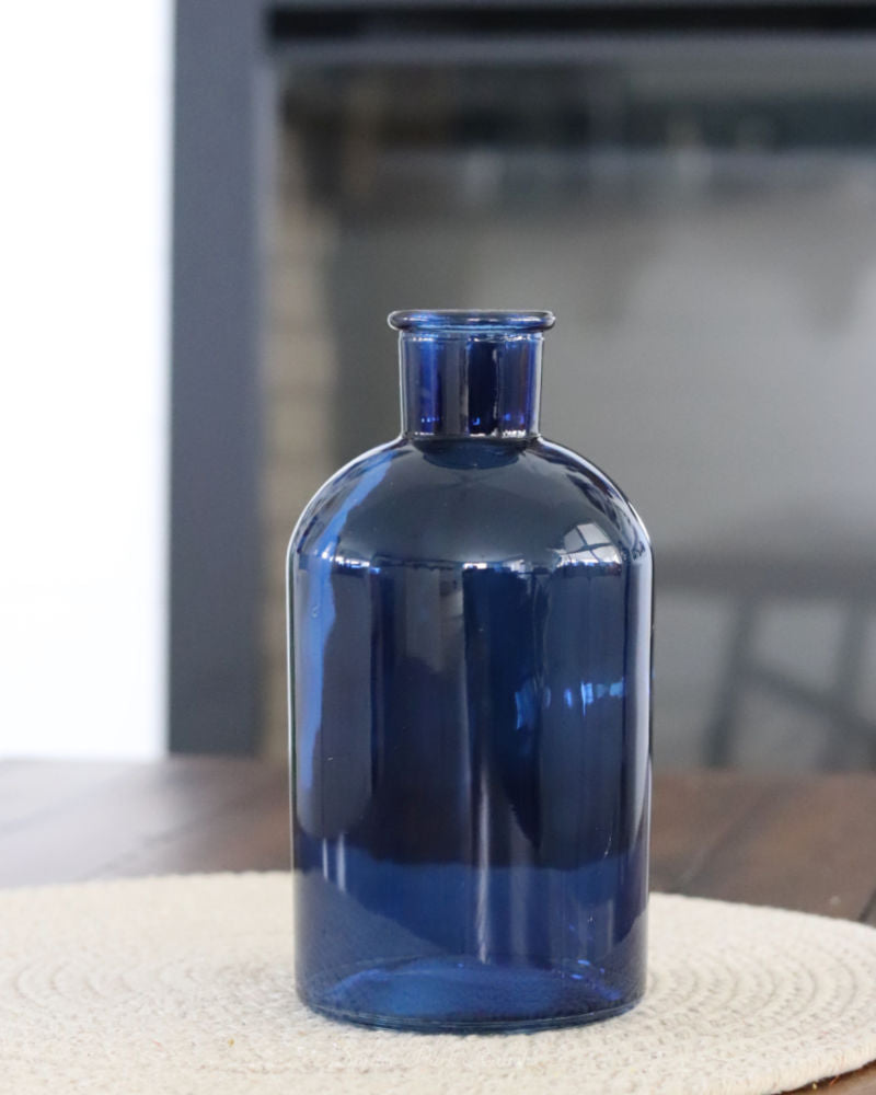 Blue Glass Bottles