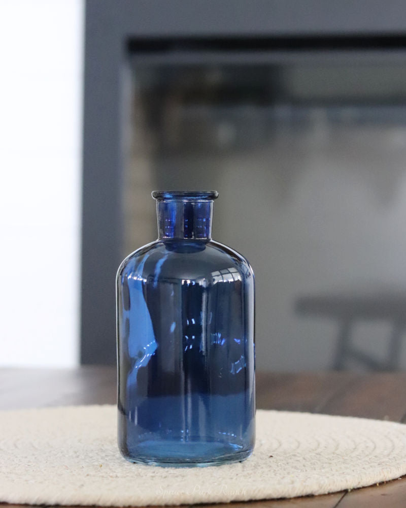 Blue Glass Bottles