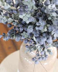 Blue Grape Berry Stem 28"