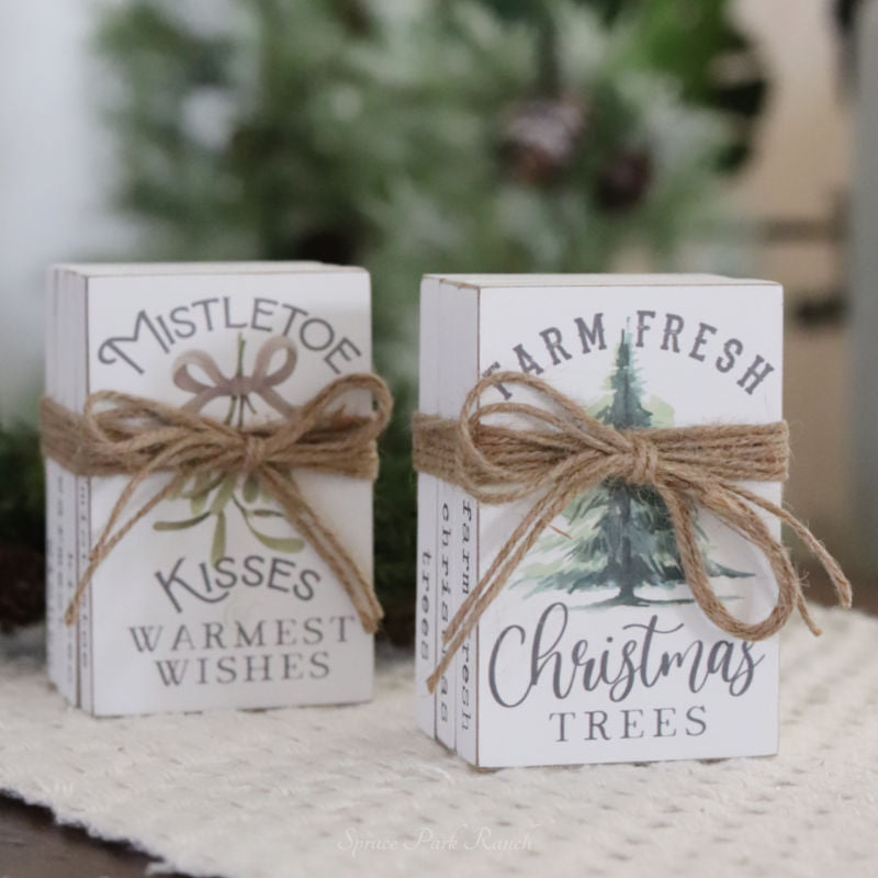 Christmas Book Block