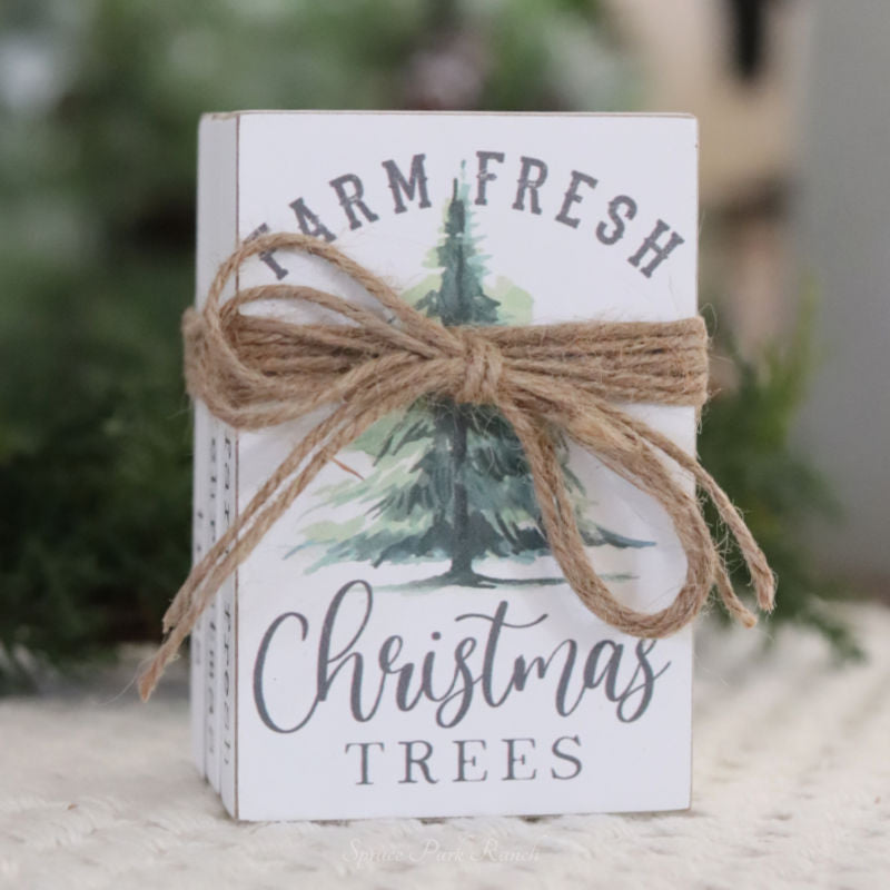 Christmas Book Block