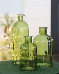 Green Glass Bottles
