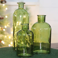 Green Glass Bottles