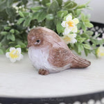 Wood Look Bird Table Decor