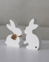 Bunny Couple "Olive and Hazel" Set of Two