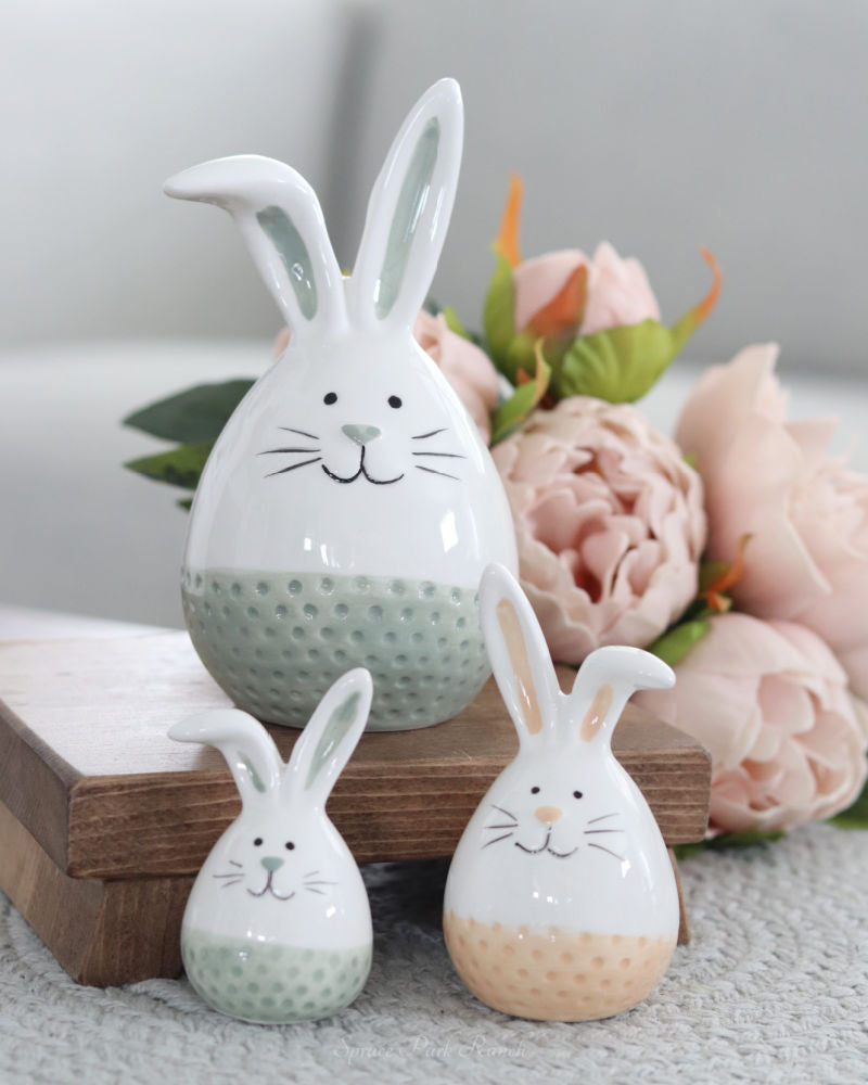 Dolomite Bunny With Textured Coloured Stripe