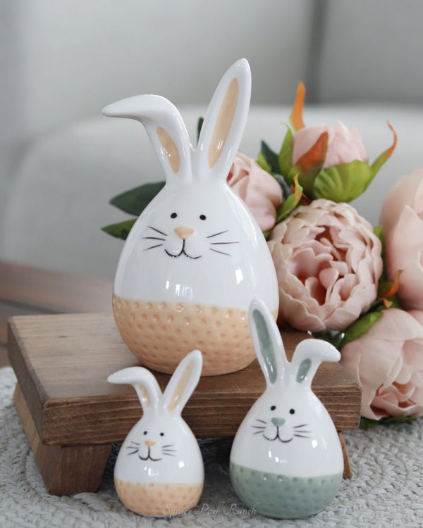 Dolomite Bunny With Textured Coloured Stripe