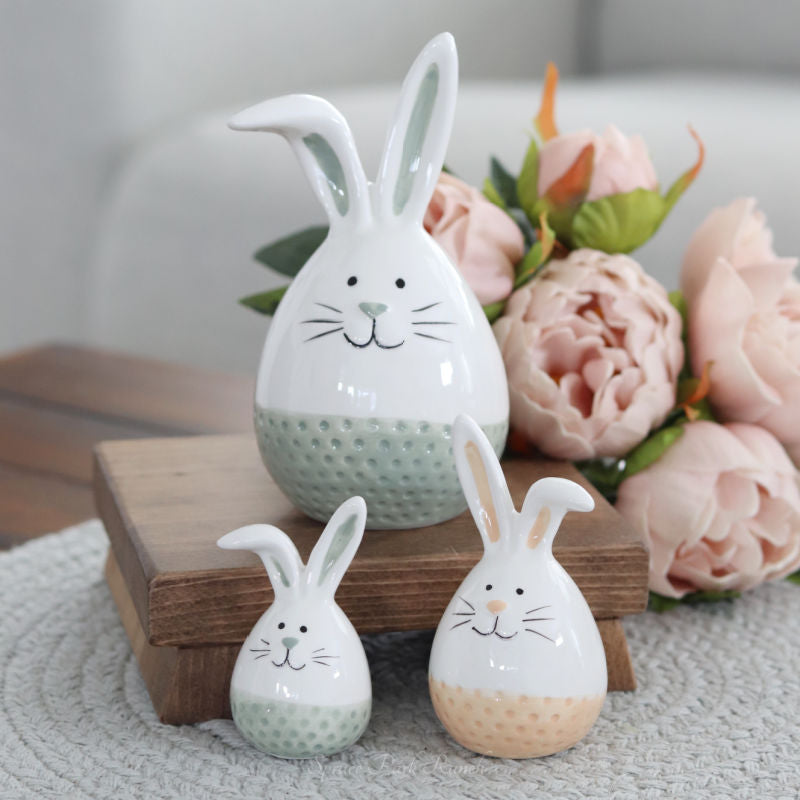 Dolomite Bunny With Textured Coloured Stripe