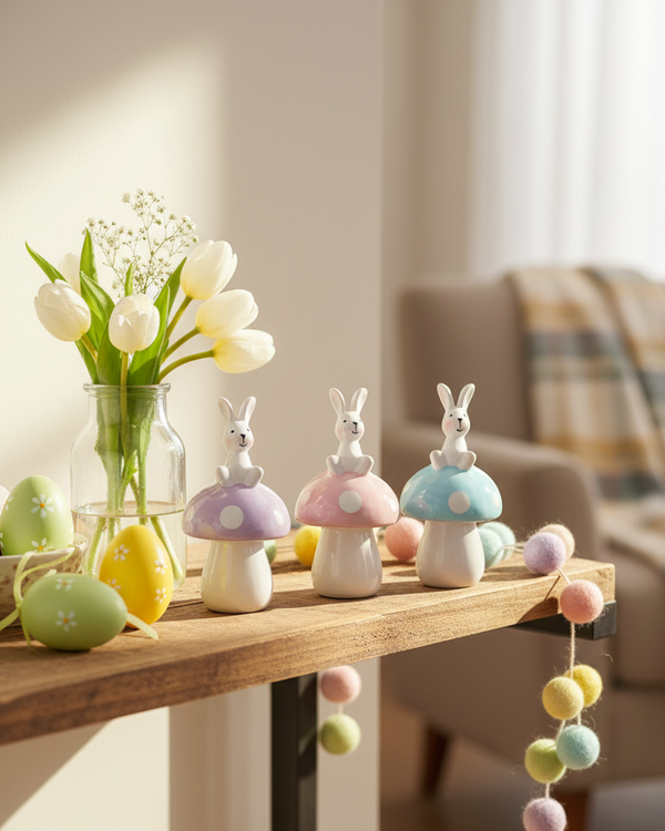 Dolomite Mushroom With Bunny