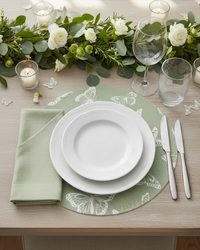 Green Butterfly Textile Collection