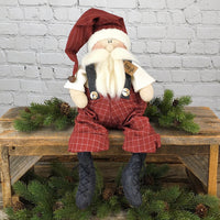 Kringle Sitting Whimsy Santa Clause