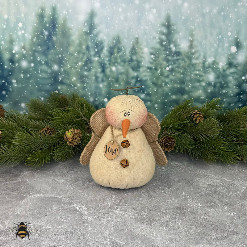 Love the Snowy Snowman Angel