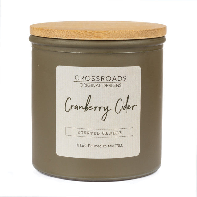 Crossroads Candles Coloured Glass Jar 14oz