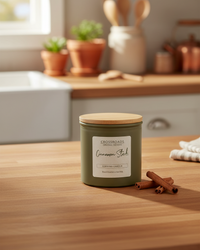 Crossroads Cinnamon Sticks Coloured Glass Jar 14oz