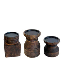 Reclaimed Wood Candle Holder
