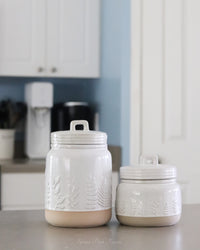 Botanical Canister Set of 2