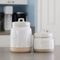 Botanical Canister Set of 2
