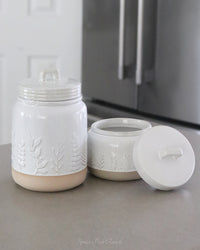 Botanical Canister Set of 2