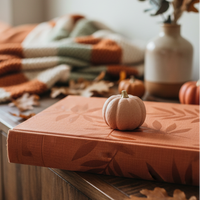 Caramel Concrete Mini Pumpkin