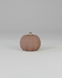 Caramel Concrete Mini Pumpkin