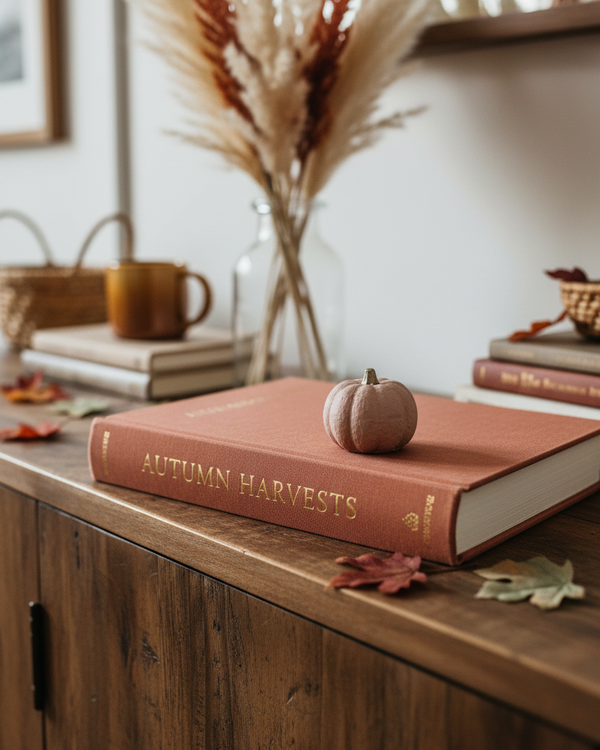 Caramel Concrete Mini Pumpkin