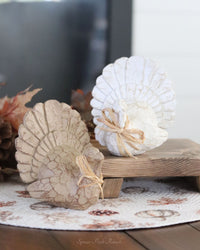 Small Carved Resin Turkey