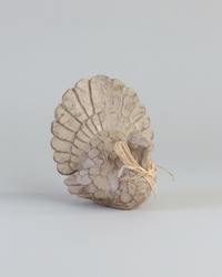 Small Carved Resin Turkey
